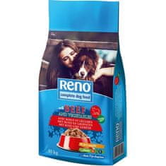 Reno marhahúsos száraz granulált kutyatáp 10kg