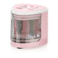 Peach PO102 Elektromos ceruzahegyező Rózsa, Fehér (PO102-pi)