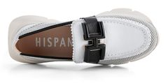 Hispanitas Női mokaszin cipő HV243306 White/Black (Méret 41)
