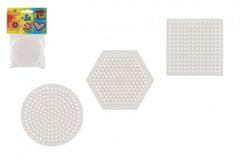 Hama Vasalható gyöngyszőnyeg MIDI - kerék, négyzet, hatszög műanyag 9x9cm