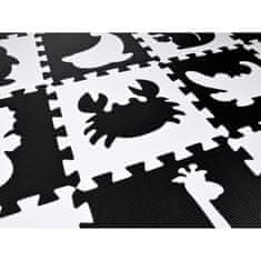 JOKOMISIADA Hab puzzle kontrasztos szőnyeg állatformák ZA4783