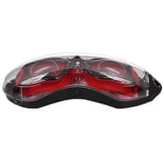 Silba úszószemüveg füldugóval piros csomag 1 db