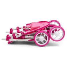 MILLY MALLY Natalie Prestige rózsaszín sport babakocsi babáknak