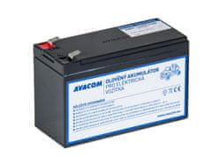 Avacom csere akkumulátor 12V 9Ah F2 HR típus a Peg Pérego számára