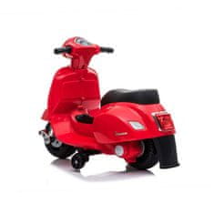Baby Mix elektromos motorkerékpár Vespa piros