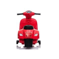 Baby Mix elektromos motorkerékpár Vespa piros