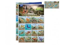 Papír Pexeso Dinoszauruszok társasjáték 32 pár kép 21x30cm