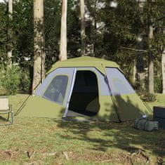 shumee 6 személyes zöld gyorskioldó vízálló családi sátor