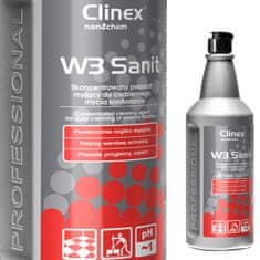 Noah CLINEX W3 Sanit 1L koncentrátum a fürdőszoba padló és falak csempetisztításához