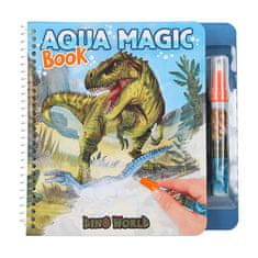 Dino World Omalovánka | Aqua Magic Book, S magickým fixem