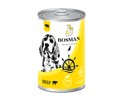 Bosman Nedvestáp konzerv minden kutyafajta számára, marhahússal 12x1240g