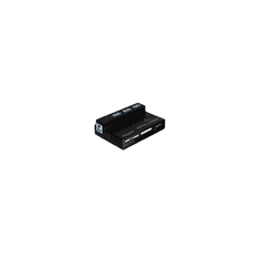 DELOCK Card Reader USB3.0 -> 60in1 +3 Port USB3.0 HUB extern (91721)