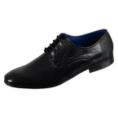 BUGATTI Cipők elegáns fekete 40 EU Mattia II