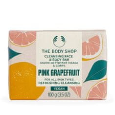 The Body Shop Szilárd szappan arcra és testre Pink Grapefruit (Cleansing Face & Body Bar) 100 g