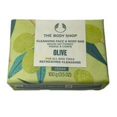 The Body Shop Szilárd szappan arcra és testre Olive (Cleansing Face & Body Bar) 100 g