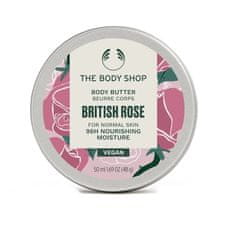 The Body Shop Testvaj normál bőrre British Rose (Body Butter) 50 ml