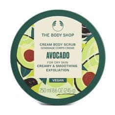 The Body Shop Simító testradír száraz bőrre Avocado (Body Scrub) (Mennyiség 50 ml)