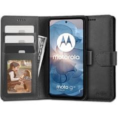 Tech-protect Wallet könyv tok Motorola Moto G24 / G24 Power / G04, fekete