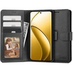 Tech-protect Wallet könyv tok Realme 12 Pro 5G / 12 Pro Plus 5G, fekete