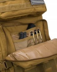 Peterson Katonai, vízálló utazó hátizsák poliészterből és nylonból