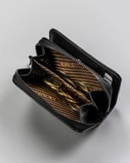 Rovicky Természetes és ökológiai bőrből készült kis női pénztárca cipzárral