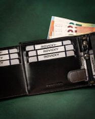 Rovicky Ajándék szett: férfi bőr pénztárca és kulcstartó