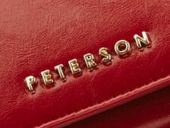 Peterson Ajándék szett: női bőr pénztárca csattal és Lizard eau de parfum -