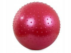 Verk gimnasztikai labda pumpával 65 cm piros