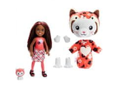 sarcia.eu Barbie Cutie Reveal -Chelsea Kitty Panda baba, kisállat
