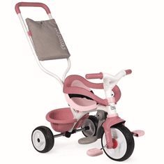 Smoby Smoby: Be Move Comfort szülőkaros tricikli - pink (7600740415) (7600740415)
