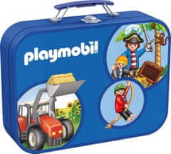 Schmidt Playmobil 4in1 puzzle bádogdobozban (60,60,100,100 darab)