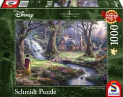 Schmidt Puzzle Hófehérke és a hét törpe háza 1000 darab