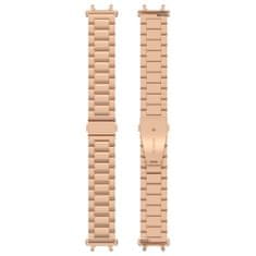 BStrap Stainless Steel szíj Xiaomi Amazfit Active Edge, rose gold