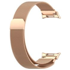 BStrap Milanese szíj Honor Watch 4, rose gold
