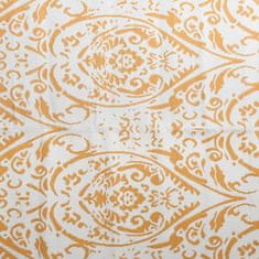 Vidaxl narancssárga-fehér PP kültéri szőnyeg 190 x 290 cm 310463