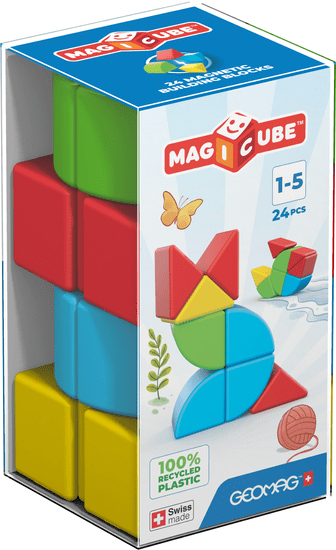 Geomag Magicube Blocks, 24 darab