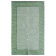 Vidaxl zöld PP kültéri szőnyeg 120 x 180 cm 316956