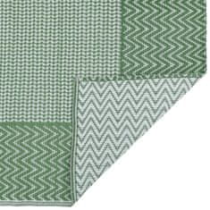 Vidaxl zöld PP kültéri szőnyeg 190x290 cm 316959
