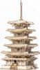 Rolife 3D fa puzzle Ötemeletes pagoda 275 db