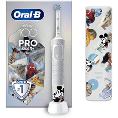 BRAUN Disney 100 Pro Kids 3+ elektromos fogkefe tokkal (8006540773956) (8006540773956)
