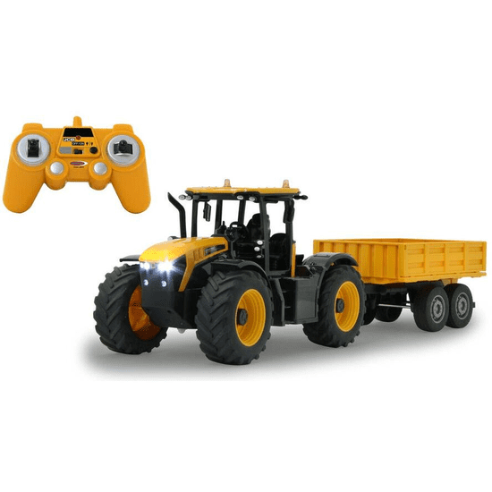 Jamara JCB Fastrac Traktor mit Kippanhänger 1:24 2,4GHz (405305)