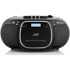 JVC RC-E561B-DAB hordozható CD-s rádiómagnó fekete (RC-E561B-DAB)