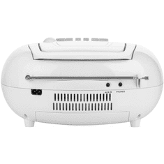 JVC RC-E451W hordozható CD-s rádiómagnó fehér (RC-E451W)