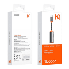 Mcdodo USB-C - 2x USB-C adapter fekete PD 60W (CA-0520) (CA-0520)
