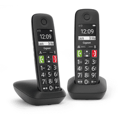 Gigaset TELF E290 Duo - Schnurlostelefon + Mobilteil (L36852-H2901-B101)