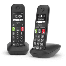 Gigaset TELF E290 Duo - Schnurlostelefon + Mobilteil (L36852-H2901-B101)