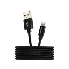 Canyon CNS-MFIC3B USB-Lightning töltő-/adatkábel fekete (CNS-MFIC3B)