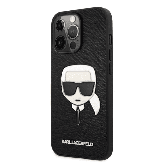 Karl Lagerfeld Apple Iphone 13 Pro Karl fekete tok (KLHCP13LSAKHBK) (KLHCP13LSAKHBK)