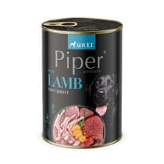 Piper ADULT 400g konzerv felnőtt kutyáknak bárányhússal és sárgarépával