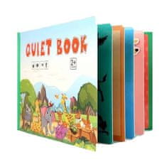 Netscroll Egy csendes könyv, amely a gyermek fejlődésének minden területét stimulálja, QuietBook 